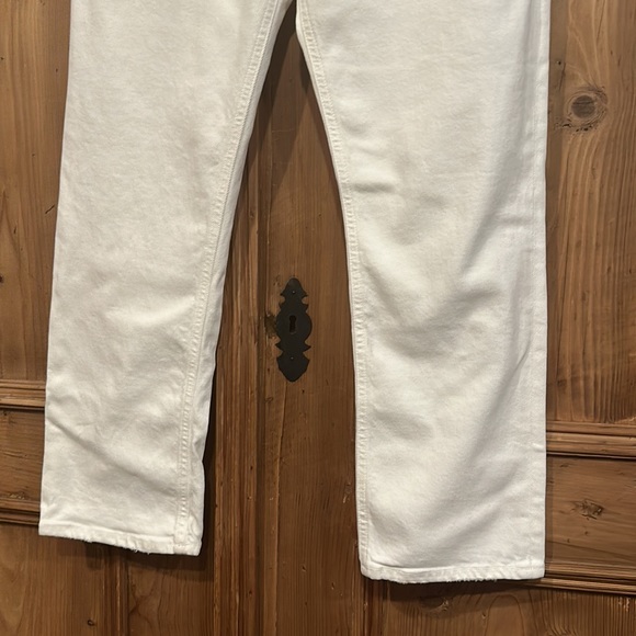 Agolde Riley High Rise Straight Crop Jeans - Picture 4 of 7